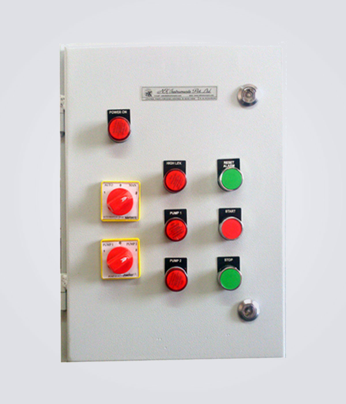 Level Control Panel with standby pump